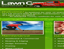 Tablet Screenshot of lawn-care-plus.com